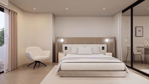 bedroom of Hillside Condo 4