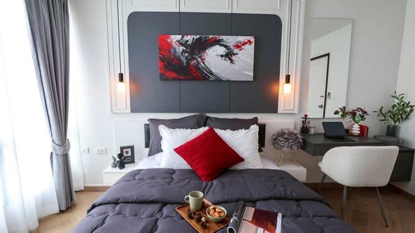 bedroom and living room of iCondo Sukhumvit 103