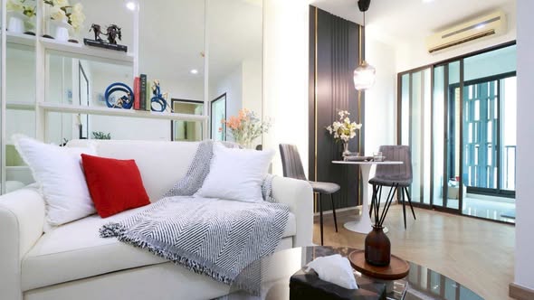 living room of iCondo Sukhumvit 103