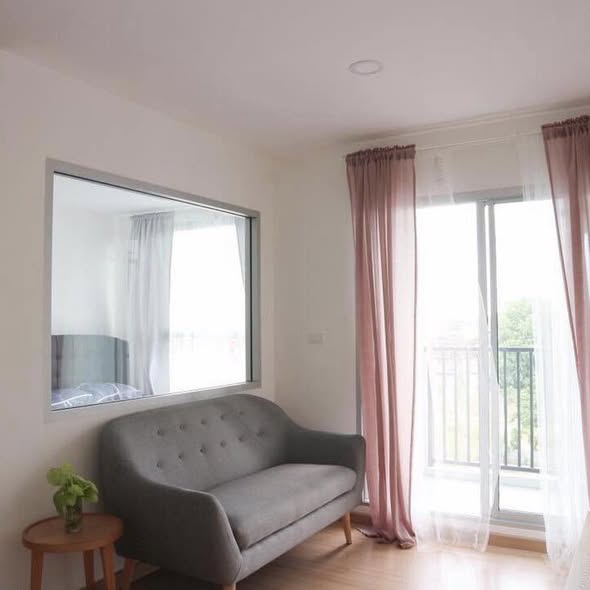 living room and bedroom of J CONDO building B