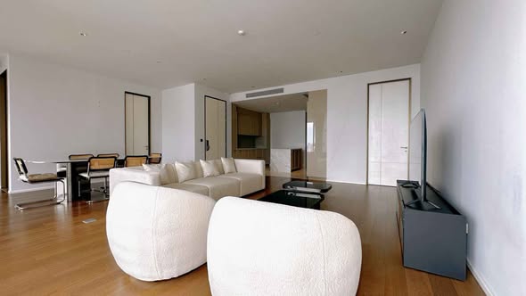 living room of KRAAM Sukhumvit 26 (คราม สุขุมวิท 26)