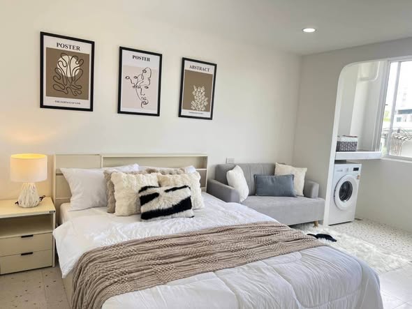 bedroom of Lanna Nakorn Condominium Building C ลานนานคร คอนโด เชียงใหม่