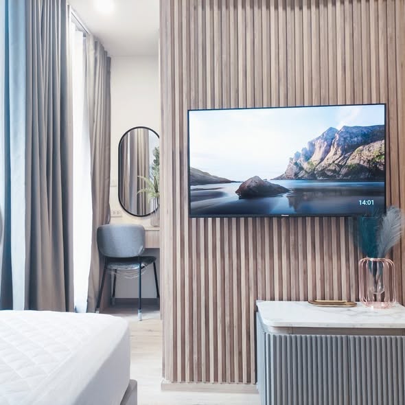 bedroom and room interior of Oneder เกษตร