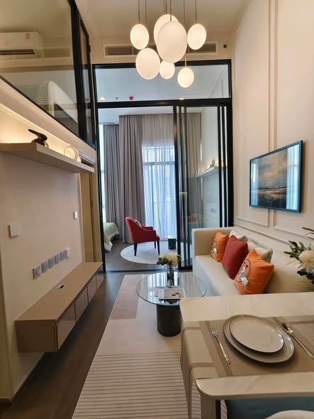 living room of Park Origin Ratchathewi