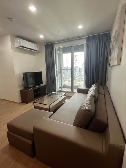 living room and bedroom of Rhythm Sukhumvit 50