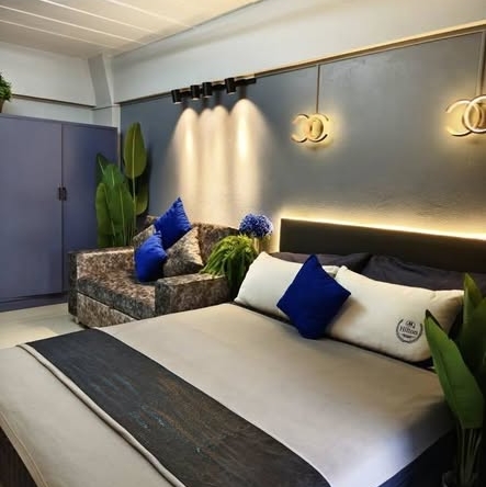 bedroom of Sarasinee Condominium