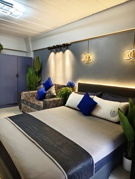 bedroom of Sarasinee Condominium