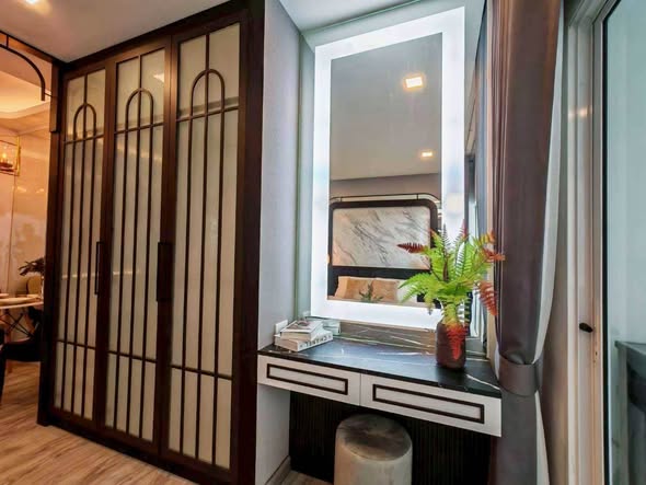 room interior and bathroom of Supanich condo