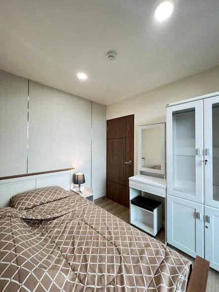 bedroom of The Cube Loft Ladprao 107