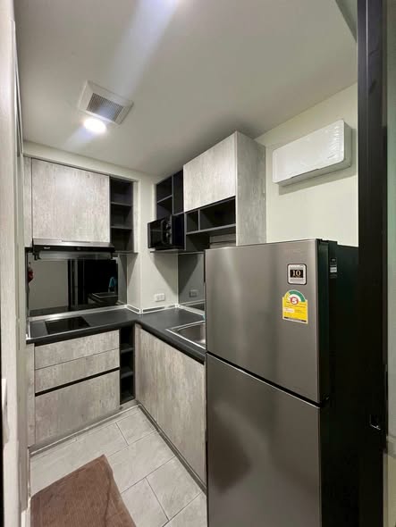 kitchen of The Cube Loft Ladprao 107