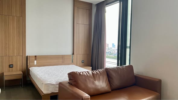 bedroom and room interior of THE ESSE at SINGHA COMPLEX
