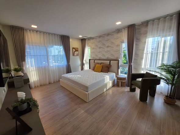 bedroom of Villaggio 3 Srinakarin-Bangna