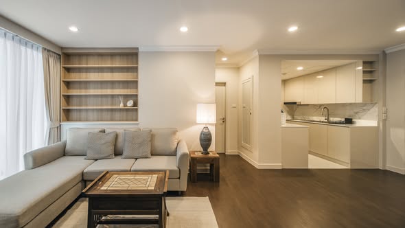 living room and room interior of Baan Siri Sukhumvit 10