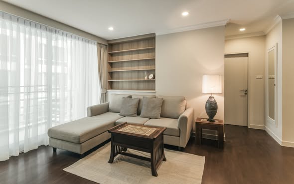 living room and room interior of Baan Siri Sukhumvit 10