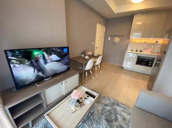 living room of Chapter One Eco Ratchada-HuaiKhwang