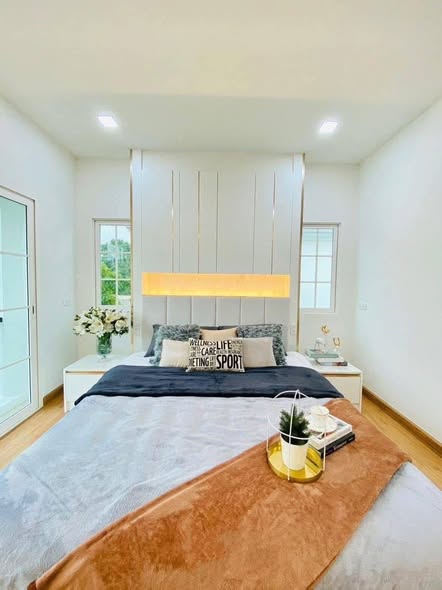 bedroom of Golden Neo Bangna-Suanluang