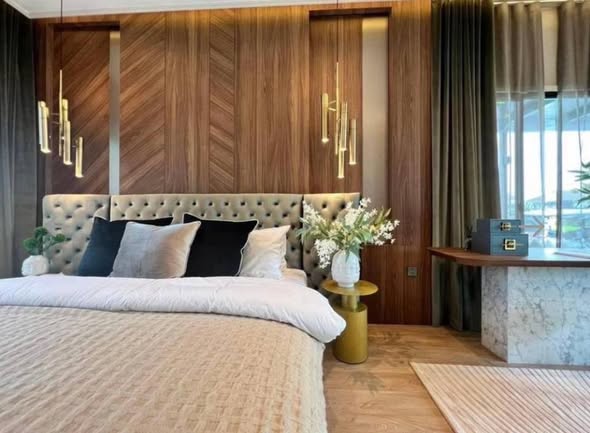 bedroom of แกรนด์ บางกอก บูเลอวาร์ด ปิ่นเกล้า-กาญจนาฯ (Grand Bangkok Boulevard Pinklao – Kanchana)