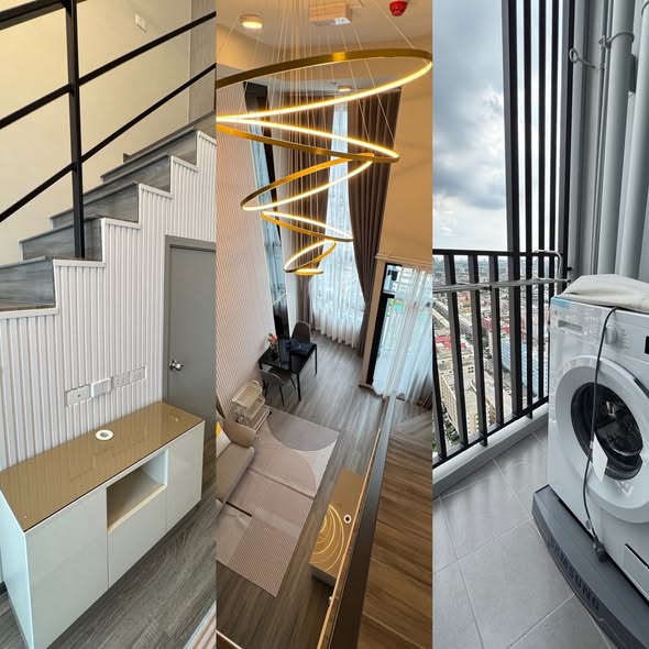 room interior of Ideo Ramkamhaeng Lamsali Station