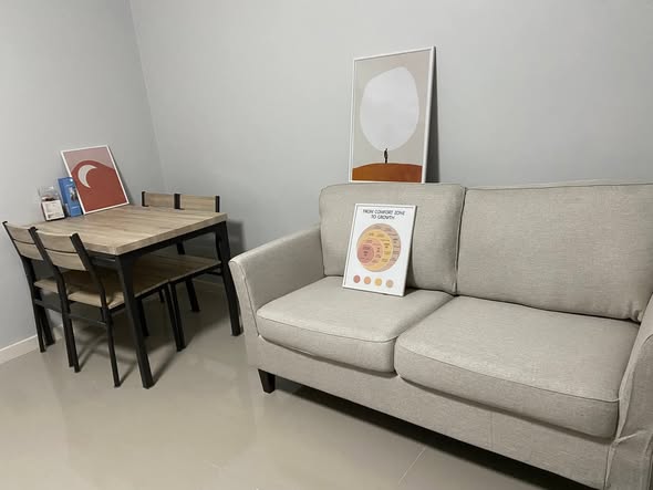 living room and room interior of Indy 2 Bangna KM.7