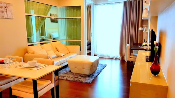 bedroom and living room of IVY THONGLOR