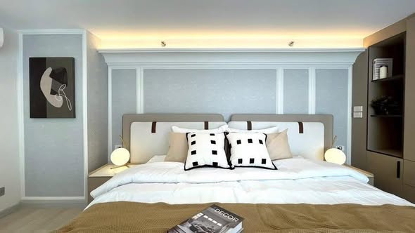 bedroom of KnightsBridge Prime Sathon