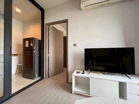 living room and bedroom and room interior of Life Asoke Hype