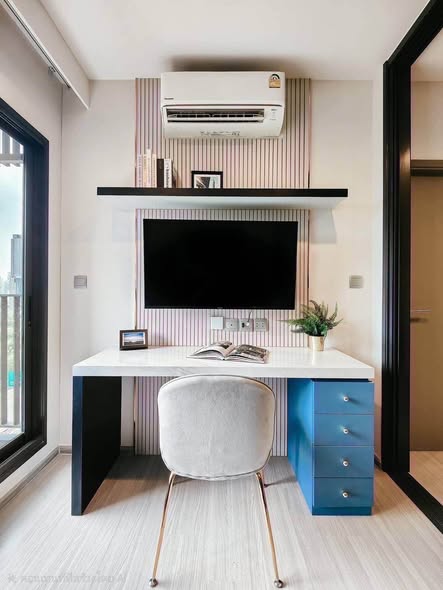 living room and room interior of Life Asoke Hype