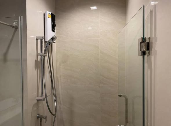 room interior and bathroom of Life Ladprao Valley