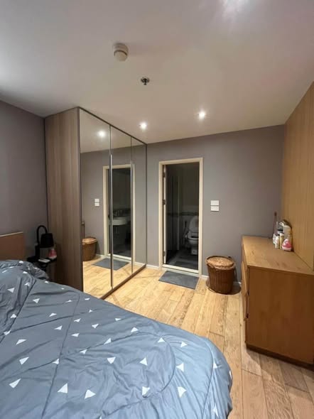 bedroom and room interior of Lumpini Place Srinagarindra – Hua Mak Station