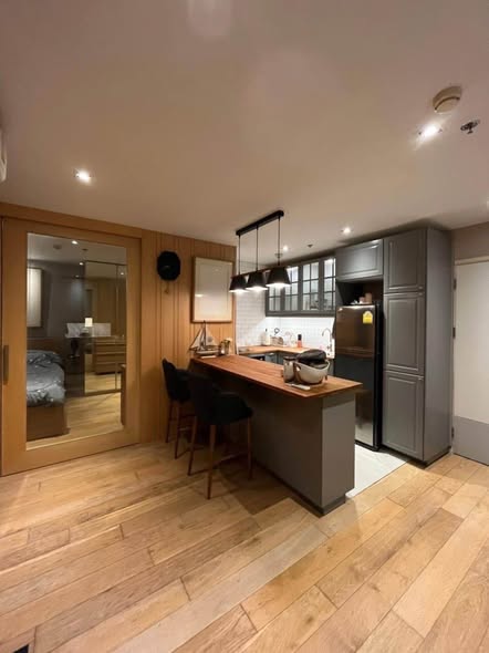 kitchen of Lumpini Place Srinagarindra – Hua Mak Station