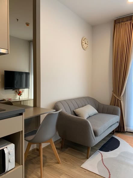 bedroom and living room of Oka Haus