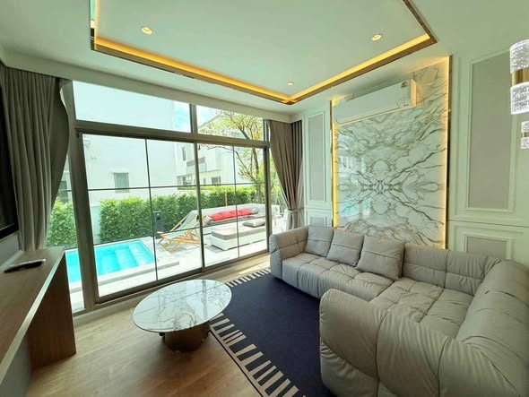 bedroom and living room of Perfect Masterpiece Sukhumvit 77