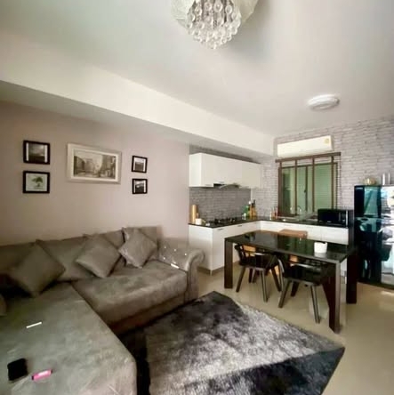 living room of Pleno Rama 9-Krungthep Kreetha