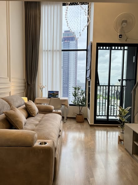 living room of SOHO​ BANGKOK​ RATCHADA​