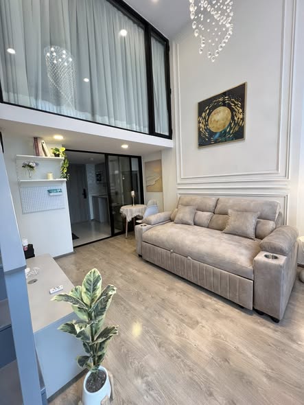 living room of SOHO​ BANGKOK​ RATCHADA​