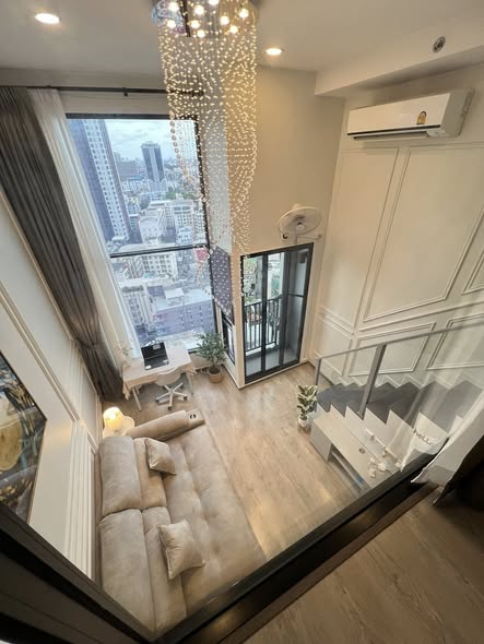 living room of SOHO​ BANGKOK​ RATCHADA​
