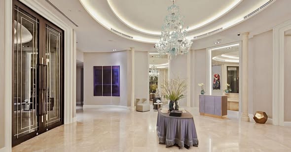 living room of The Diplomat Sathorn