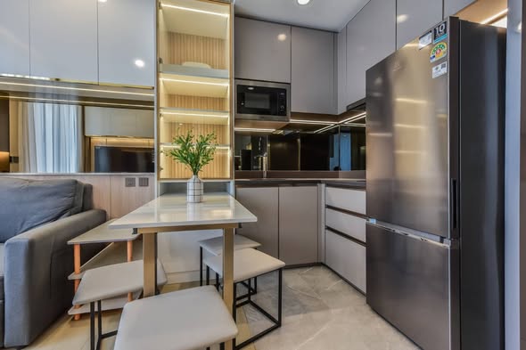 kitchen of THE EXTRO Phayathai-Rangnam