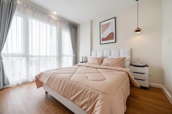 bedroom of The Key Prachachuen