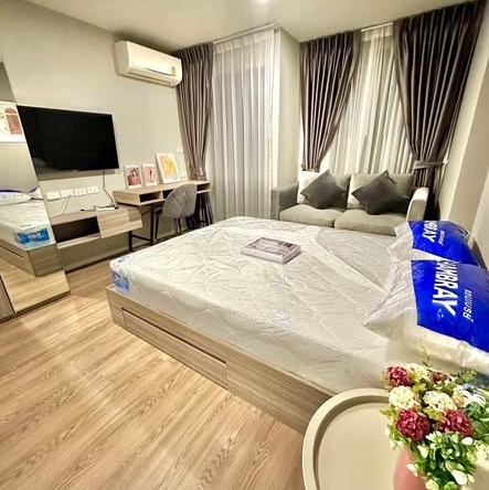 bedroom of The Origin Ramintra 83 Station