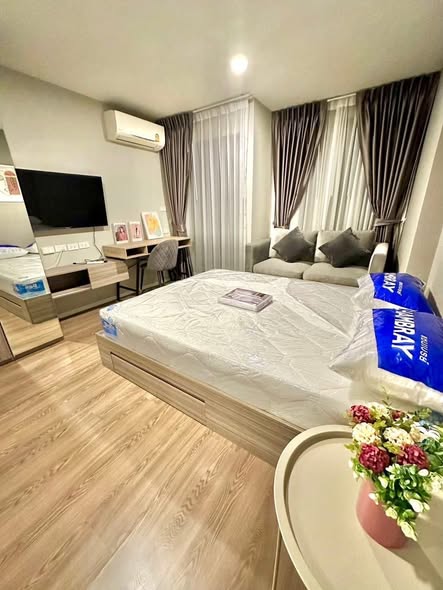 bedroom of The Origin Ramintra 83 Station