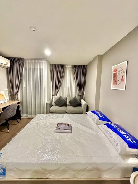 bedroom of The Origin Ramintra 83 Station