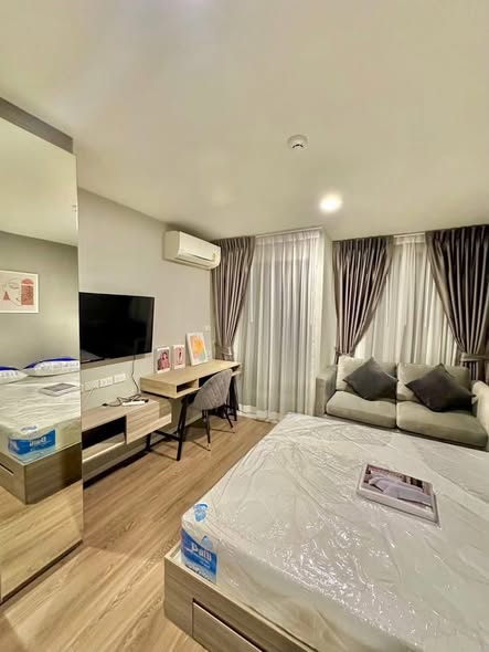 bedroom of The Origin Ramintra 83 Station