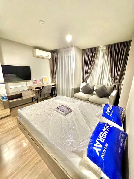 bedroom of The Origin Ramintra 83 Station