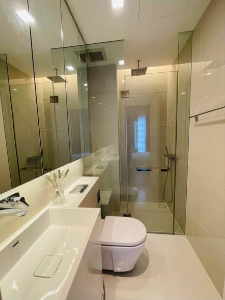 room interior and bathroom of The Saint Residences