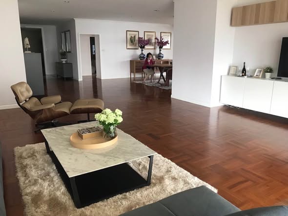 living room of Tower Park Condo