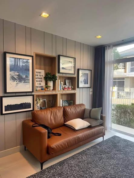 living room and bedroom and room interior of Trendy Tara Bangyai