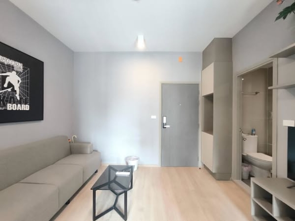 living room of IDEO Rama9 – Asoke