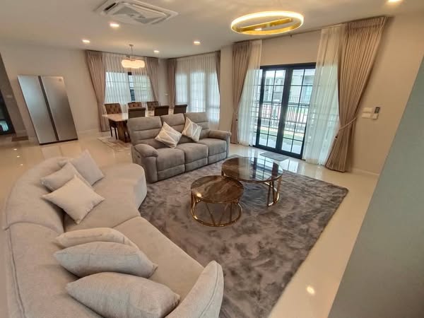 living room and bedroom of Centro Bangna