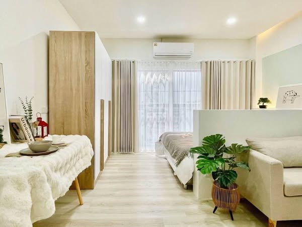 bedroom of Gumpuju2 at Kiang Mor condominium